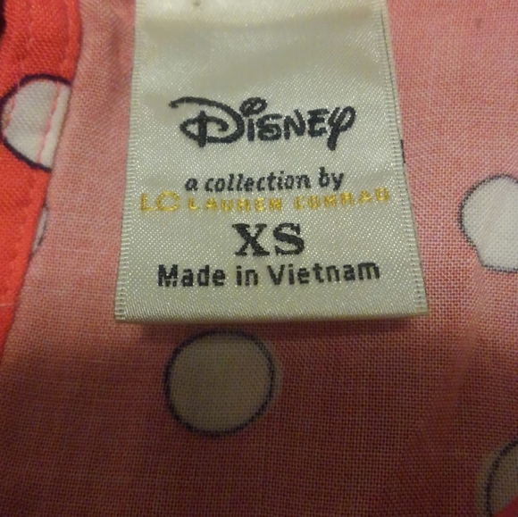 ✨ Disney PJs Pajama 🏰 Shirt XS  Mickey Minnie 🎀 Mouse 🐀 Lauren Conrad 💎 - Picture 11 of 11